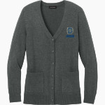 Divine Savior Academy Jaguars <span class="pdp-name-mascot">Divine Savior Academy Jaguars</span> Port Authority Women's Easy Care Button-Up Cardigan Sweater Front Thumbnail