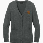 O'Dea Fighting Irish Official Online Store <span class="pdp-name-mascot">O DEA FIGHTING IRISH</span> Port Authority Women's Easy Care Button-Up Cardigan Sweater Front Thumbnail