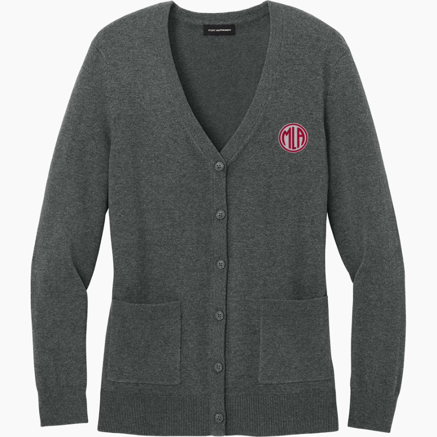 Ohio Middle Level Association Port Authority Women's Easy Care Button-Up Cardigan Sweater