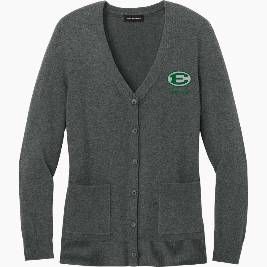 Eastern Alamance Eagles Port Authority Women's Easy Care Button-Up Cardigan Sweater