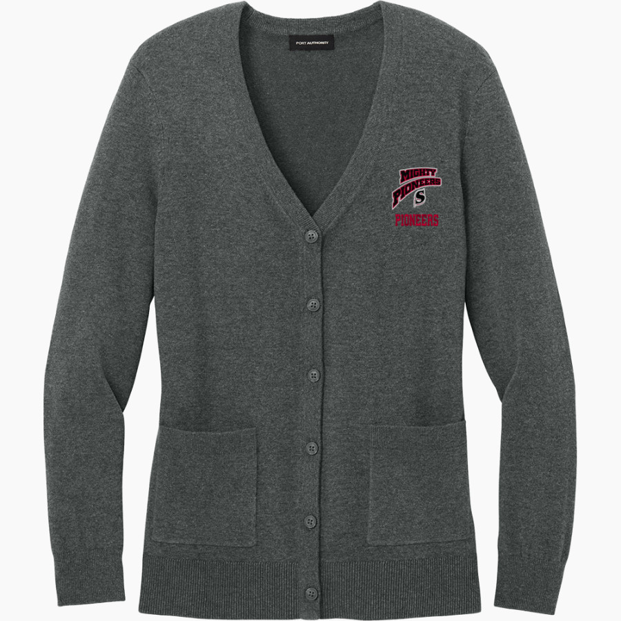 SEVASTOPOL HIGH SCHOOL PIONEERS <span class="pdp-name-mascot">SEVASTOPOL PIONEERS</span> Port Authority Women's Easy Care Button-Up Cardigan Sweater