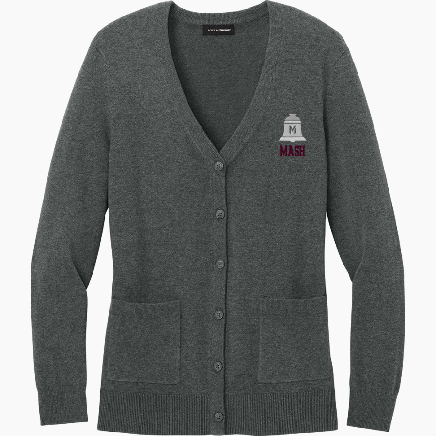 Mash Athletics <span class="pdp-name-mascot">Minnesota Mash Baseball Club</span> Port Authority Women's Easy Care Button-Up Cardigan Sweater