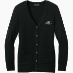 SUMMIT CHRISTIAN ACADEMY EAGLES Port Authority Women's Easy Care Button-Up Cardigan Sweater Front Thumbnail