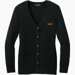 Newberry Youth Football And Cheer Panthers <span class="pdp-name-mascot">Newberry Youth Football And Cheer Panthers</span> Port Authority Women's Easy Care Button-Up Cardigan Sweater Front Thumbnail