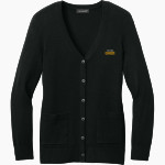 Marian Ancilla Chargers Port Authority Women's Easy Care Button-Up Cardigan Sweater Front Thumbnail