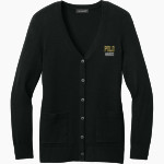 POLO HIGH SCHOOL MARCOS <span class="pdp-name-mascot">POLO MARCOS</span> Port Authority Women's Easy Care Button-Up Cardigan Sweater Front Thumbnail