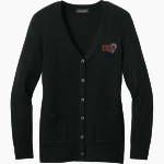 Helena Christian Rams <span class="pdp-name-mascot">Helena Christian School Rams</span> Port Authority Women's Easy Care Button-Up Cardigan Sweater Front Thumbnail