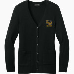 Lena-winslow Panthers <span class="pdp-name-mascot">Lena-winslow Leopards</span> Port Authority Women's Easy Care Button-Up Cardigan Sweater Front Thumbnail