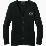 4th Down University 4th Down University <span class="pdp-name-mascot">4th Down University</span> Port Authority Women's Easy Care Button-Up Cardigan Sweater Front Thumbnail