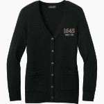 Roxbury Latin Port Authority Women's Easy Care Button-Up Cardigan Sweater Front Thumbnail