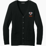 Switzerland County Pacers <span class="pdp-name-mascot">Switzerland County Pacers</span> Port Authority Women's Easy Care Button-Up Cardigan Sweater Front Thumbnail