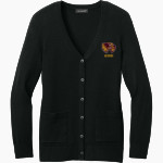 Au Gres-Sims HIGH SCHOOL WOLVERINES <span class="pdp-name-mascot">AU GRES - SIMS WOLVERINES</span> Port Authority Women's Easy Care Button-Up Cardigan Sweater Front Thumbnail