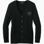 Cedar Bluffs Wildcats <span class="pdp-name-mascot">Cedar Bluffs Wildcats</span> Port Authority Women's Easy Care Button-Up Cardigan Sweater Front Thumbnail