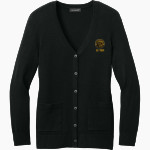 Wilmington Aquatic Club Sea Tigers <span class="pdp-name-mascot">Wilmington Aquatic Club Sea Tigers</span> Port Authority Women's Easy Care Button-Up Cardigan Sweater Front Thumbnail
