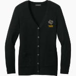 SEALY HIGH SCHOOL TIGERS <span class="pdp-name-mascot">SEALY TIGERS</span> Port Authority Women's Easy Care Button-Up Cardigan Sweater Front Thumbnail