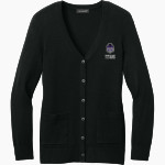 El Paso-Gridley Titans Port Authority Women's Easy Care Button-Up Cardigan Sweater Front Thumbnail
