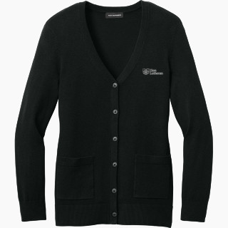 Port Authority Women's Easy Care Button-Up Cardigan Sweater