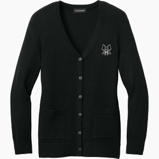 Port Authority Women's Easy Care Button-Up Cardigan Sweater