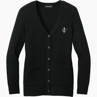 Port Authority Women's Easy Care Button-Up Cardigan Sweater