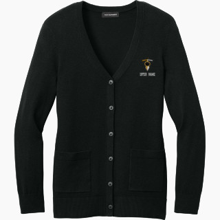 Port Authority Women's Easy Care Button-Up Cardigan Sweater