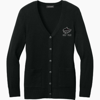 Port Authority Women's Easy Care Button-Up Cardigan Sweater