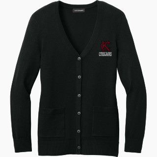 Port Authority Women's Easy Care Button-Up Cardigan Sweater