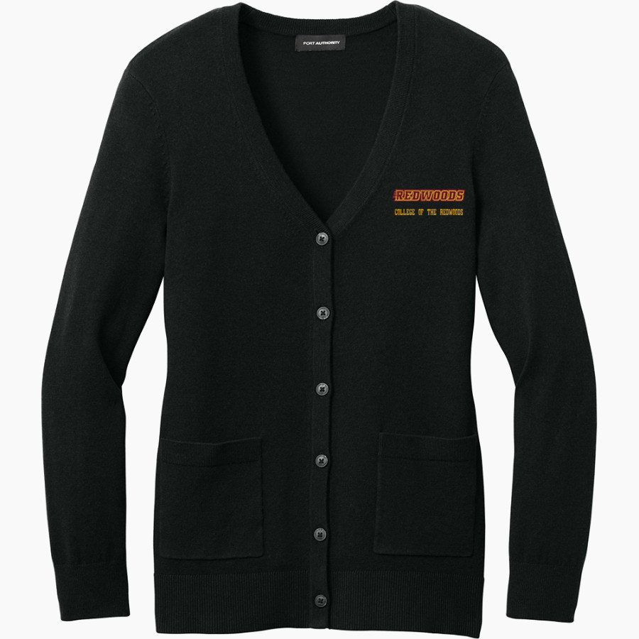 College of the Redwoods CORSAIRS <span class="pdp-name-mascot">College of the Redwoods CORSAIRS</span> Port Authority Women's Easy Care Button-Up Cardigan Sweater