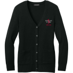 BRANTLING SKI RACING ASSOCIATION <span class="pdp-name-mascot">BRANTLING SKI RACING ASSOCIATION</span> Port Authority Women's Easy Care Button-Up Cardigan Sweater Front Thumbnail