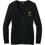Frederick Pop Warner Golden Eagles <span class="pdp-name-mascot">Frederick Pop Warner Football Golden Eagles</span> Port Authority Women's Easy Care Button-Up Cardigan Sweater Front Thumbnail