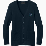 University of Providence Argos <span class="pdp-name-mascot">University of Providence Argos</span> Port Authority Women's Easy Care Button-Up Cardigan Sweater Front Thumbnail
