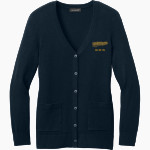 Paul Duke STEM Trailblazers <span class="pdp-name-mascot">Paul Duke High School Trailblazers</span> Port Authority Women's Easy Care Button-Up Cardigan Sweater Front Thumbnail