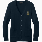 Akins Eagles <span class="pdp-name-mascot">Akins Eagles</span> Port Authority Women's Easy Care Button-Up Cardigan Sweater Front Thumbnail