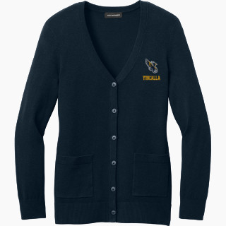 Port Authority Women's Easy Care Button-Up Cardigan Sweater