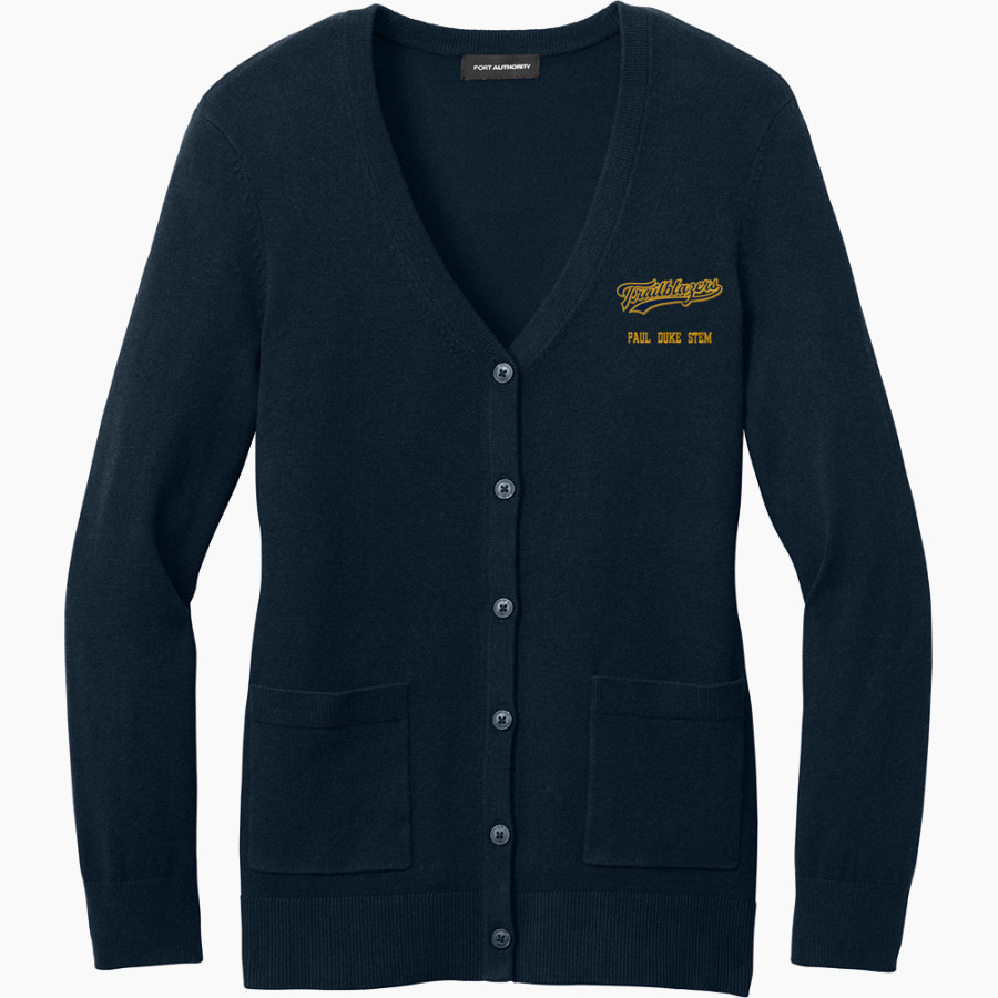 Paul Duke STEM Trailblazers <span class="pdp-name-mascot">Paul Duke High School Trailblazers</span> Port Authority Women's Easy Care Button-Up Cardigan Sweater