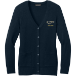 BROOKFIELD HIGH SCHOOL WARRIORS <span class="pdp-name-mascot">BROOKFIELD WARRIORS</span> Port Authority Women's Easy Care Button-Up Cardigan Sweater Front Thumbnail