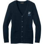 EAST CATHOLIC EAGLES ONLINE STORE <span class="pdp-name-mascot">EAST EAGLES</span> Port Authority Women's Easy Care Button-Up Cardigan Sweater Front Thumbnail