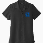 Bay College Norse <span class="pdp-name-mascot">Bay College Norse</span> Port Authority Women's Short Sleeve Performance Staff Shirt Front Thumbnail