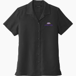 Alfred University Saxons Port Authority Women's Short Sleeve Performance Staff Shirt Front Thumbnail