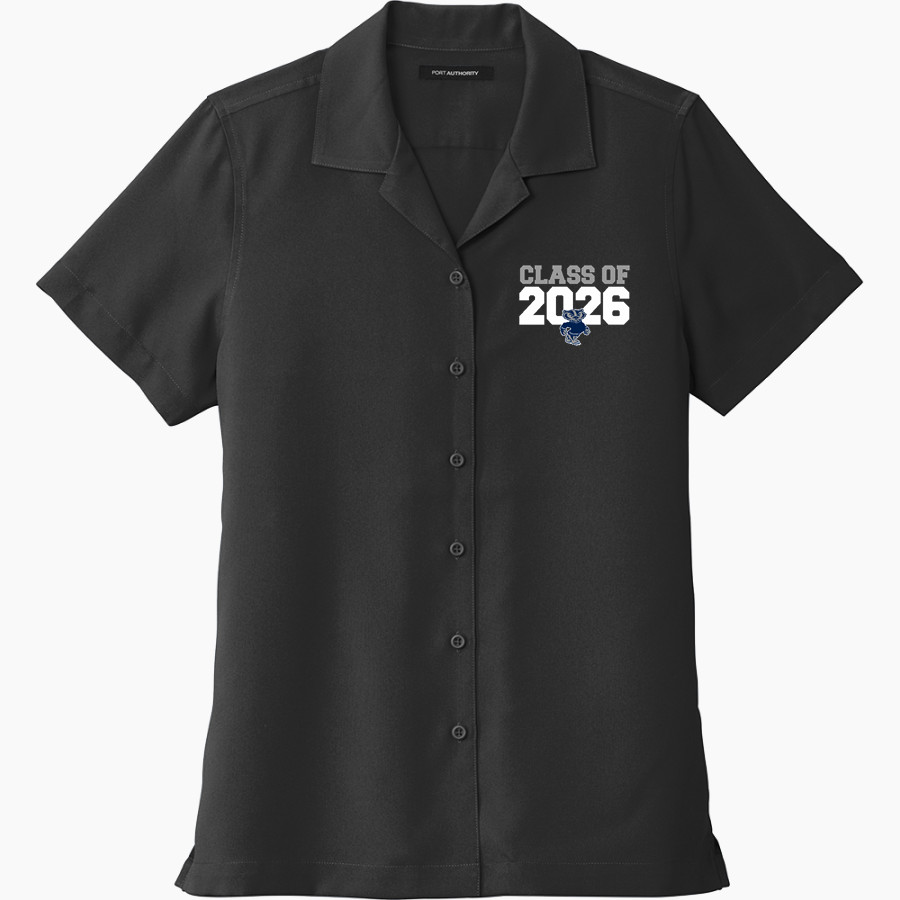 BONNERS FERRY HIGH SCHOOL BADGERS <span class="pdp-name-mascot">BONNERS FERRY BADGERS</span> Port Authority Women's Short Sleeve Performance Staff Shirt