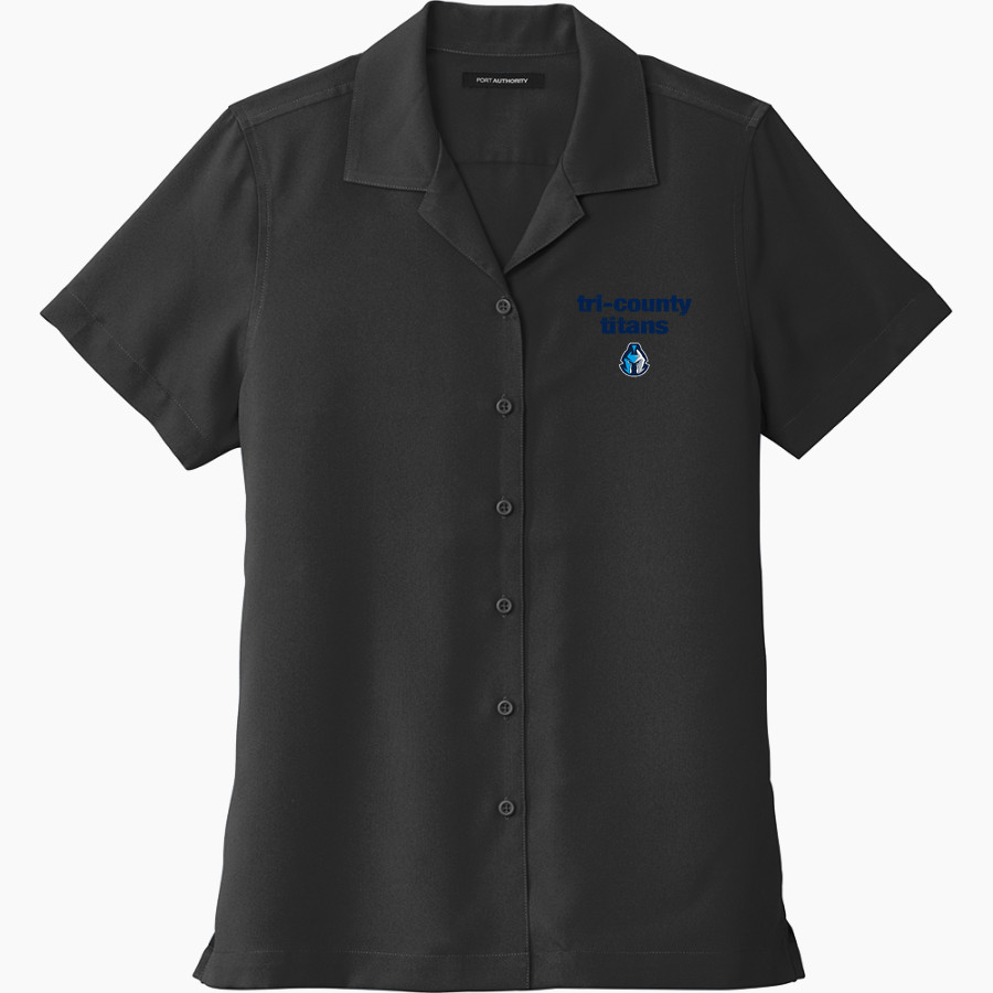 Tri-County Titans <span class="pdp-name-mascot">Tri-County Titans</span> Port Authority Women's Short Sleeve Performance Staff Shirt
