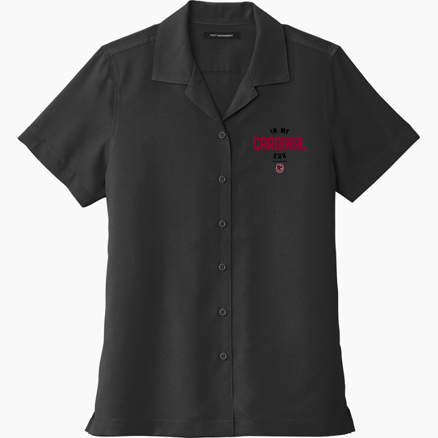 OROSI HIGH SCHOOL CARDINALS <span class="pdp-name-mascot">OROSI CARDINALS</span> Port Authority Women's Short Sleeve Performance Staff Shirt