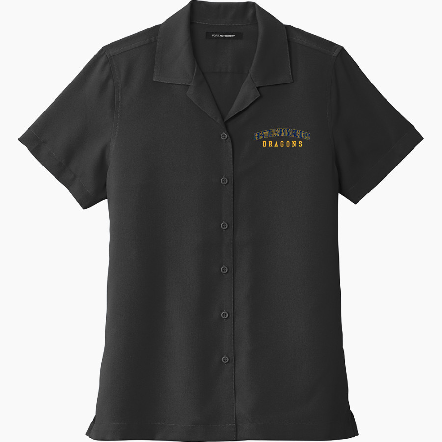 Creative Learning Dragons <span class="pdp-name-mascot">Creative Learning Dragons</span> Port Authority Women's Short Sleeve Performance Staff Shirt