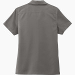 CRANDALL HIGH SCHOOL PIRATES Port Authority Women's Short Sleeve Performance Staff Shirt Back Thumbnail