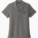 Oral Roberts Golden Eagles <span class="pdp-name-mascot">Oral Roberts Golden Eagles</span> Port Authority Women's Short Sleeve Performance Staff Shirt Front Thumbnail