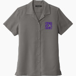 Baldwin High School Fighting Highlanders <span class="pdp-name-mascot">Baldwin Fighting Highlanders</span> Port Authority Women's Short Sleeve Performance Staff Shirt Front Thumbnail