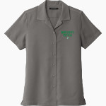 MORIARTY HIGH SCHOOL PINTOS Port Authority Women's Short Sleeve Performance Staff Shirt Front Thumbnail