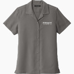 Calvary Christian Spartans <span class="pdp-name-mascot">Calvary Christian Spartans</span> Port Authority Women's Short Sleeve Performance Staff Shirt Front Thumbnail