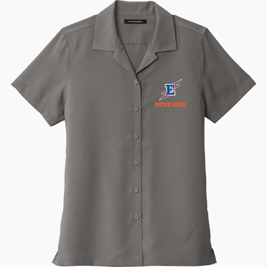 EDISON HIGH SCHOOL CHARGERS <span class="pdp-name-mascot">EDISON CHARGERS</span> Port Authority Women's Short Sleeve Performance Staff Shirt