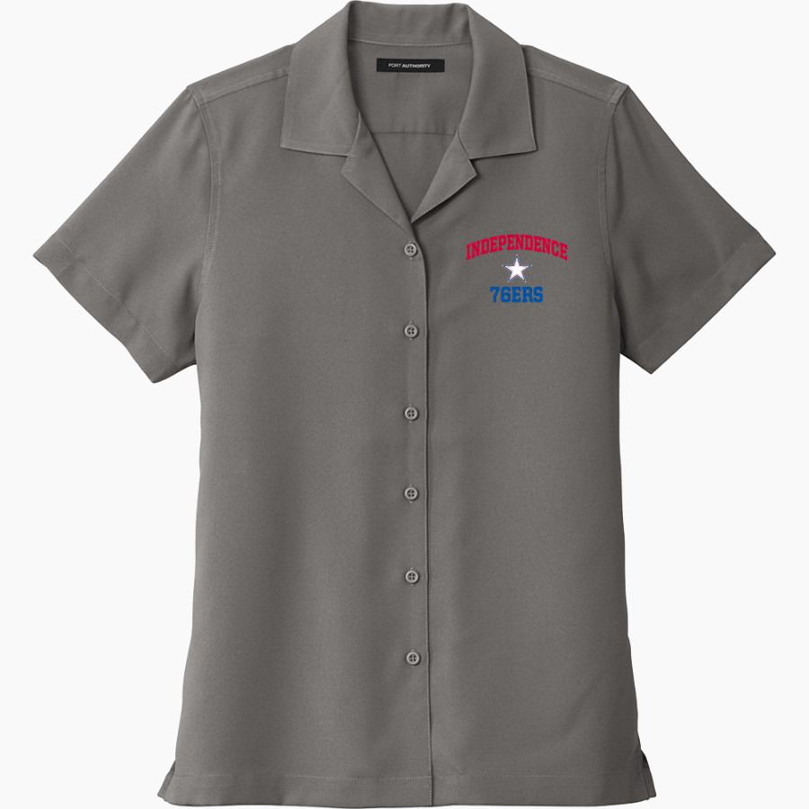INDEPENDENCE HIGH SCHOOL 76ERS <span class="pdp-name-mascot">INDEPENDENCE 76ERS</span> Port Authority Women's Short Sleeve Performance Staff Shirt