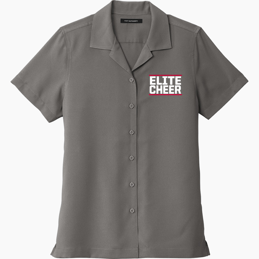 Elite Cheer Online Store Port Authority Women's Short Sleeve Performance Staff Shirt